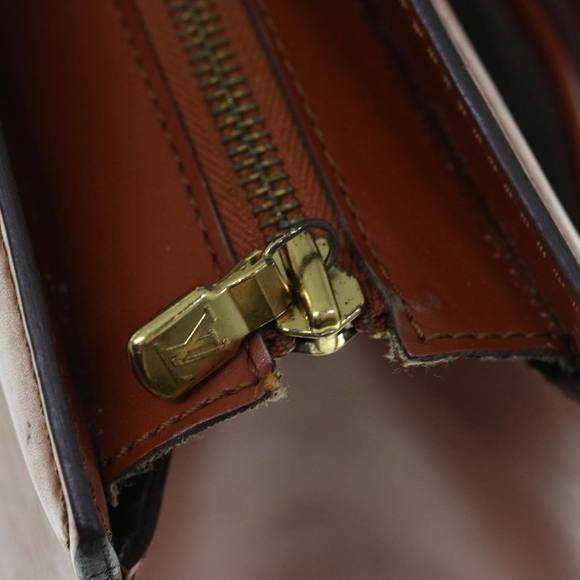 LOUIS VUITTON Epi Riviera Hand Bag Brown M48183 LV Auth 63758 - Picture 10 of 16